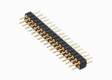 Pcb 연결관 복각 남성 둥근 여성 Pin 우두머리 2.0mm 피치 이중 줄 금관 악기 접촉 물자