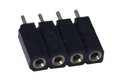 단 하나 줄 똑바른 PCB 여성 우두머리 연결관 반항 전압 500 V