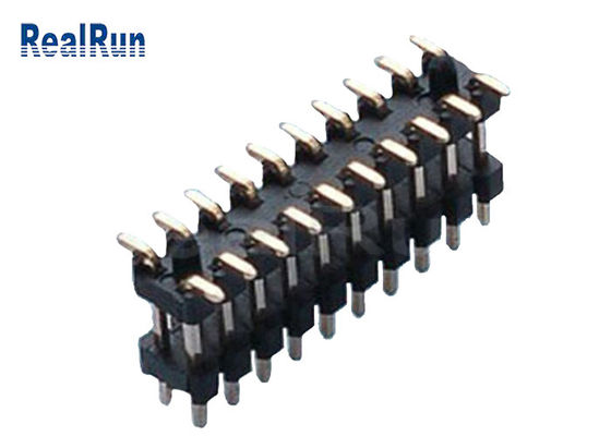 SMD 100P 20 막대기 1.0*1.5mm 이원적 가로열 해더 커넥터 0.75A