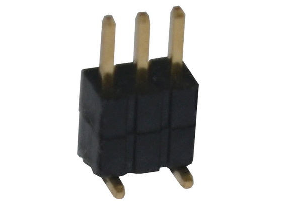 PA6T 수직 1A SMT SMD 1.27 밀리미터 피치 메일 헤더 연결기