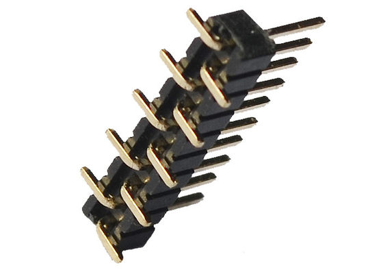 10 핀 단일 열 500VAC PA6T SMD 메일 헤더 연결기