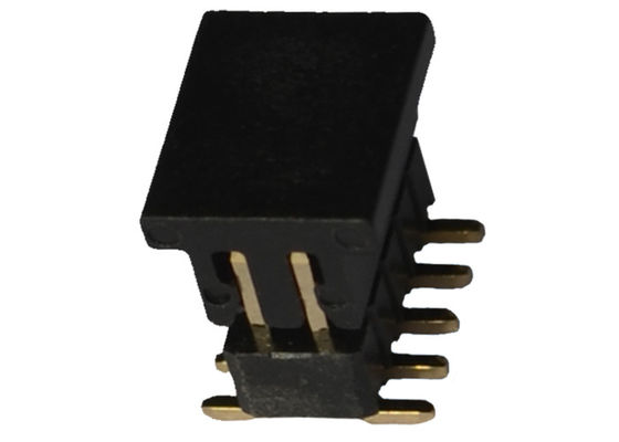PCB 연결기 1.27 밀리미터는 1A PA6T 표면 부착 핀헤더를 던집니다