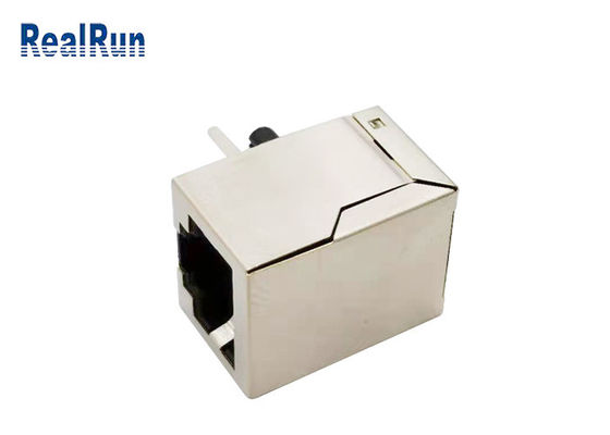 UL94-0 125V Rj45 연결기 금속은 10P8C 모듈 알제이 사십오 잭을 보호했습니다