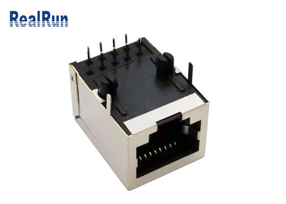 UL94-0 125V Rj45 연결기 금속은 10P8C 모듈 알제이 사십오 잭을 보호했습니다