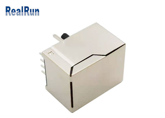 발광2 극소자 접속구 없는 PBT UL94V-0 10p8c RJ45 네트워크 소켓 125V