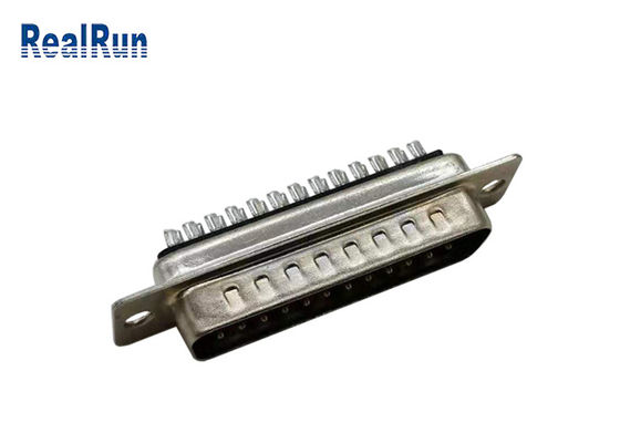 Ｄ 서브 DB 더 팔린 디형 VGA 연결기 PCB 표면 부착 끼워넣기형 25명
