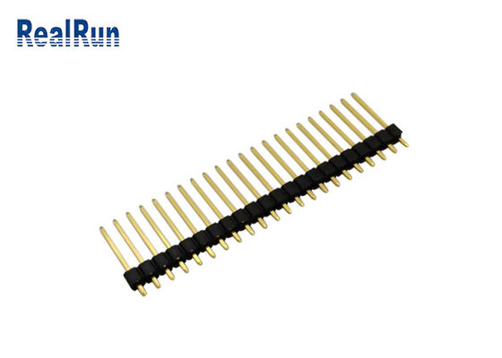 금도금 10U 스트레이트 헤더 커넥터 PBT UL94V-0 2.54mm 피치