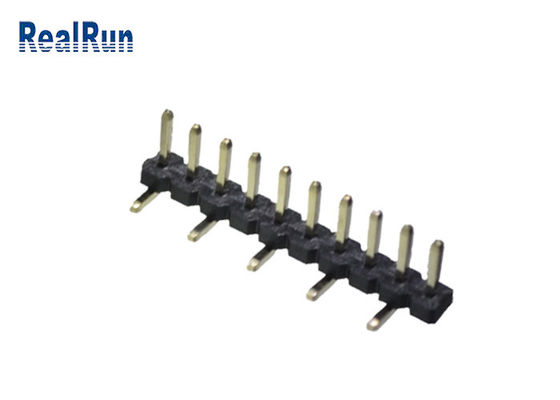 PA6T 수직 SMT SMD 핀 헤더 커넥터 2.0mm 단일 행 PA6T