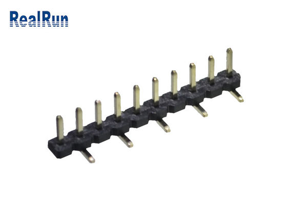 PA6T 수직 SMT SMD 핀 헤더 커넥터 2.0mm 단일 행 PA6T