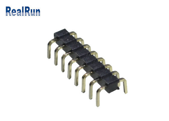 UL94V-0 PBT 2.0 밀리미터는 헤더 연결기 20P Ｕ 놋쇠 단말기를 고정합니다