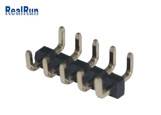 UL94V-0 PBT 2.0 밀리미터는 헤더 연결기 20P Ｕ 놋쇠 단말기를 고정합니다