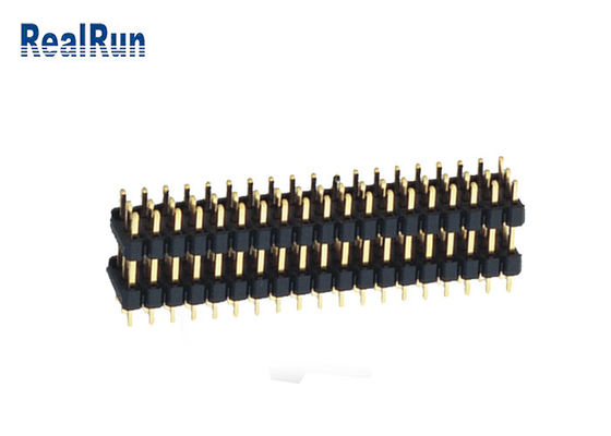 UL94V-0 2.54mm 피치 남성 핀 헤더 이중 플라스틱 DIP 헤더 커넥터