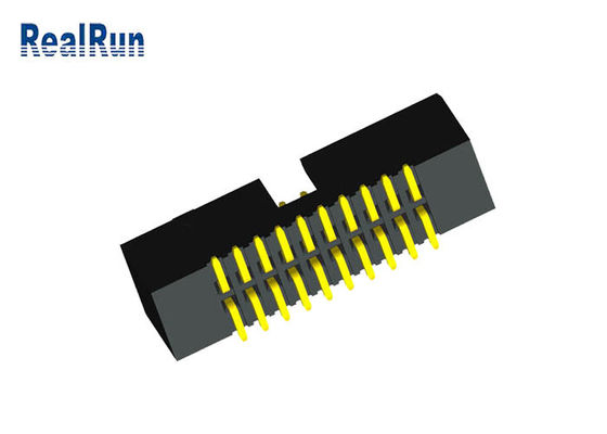 연결관을 난입하는 SGS LCP PA6T PBT SMT 상자 우두머리 1.27mm 철사