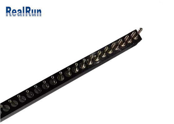 40P 1.778mm 피치 라운드 남성 헤더 L10.0 스트레이트 1 행 DIP