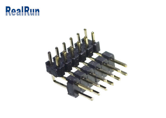 H2.0 놋쇠 PBT PA6T 핀헤더 연결기 이원적 가로열 2*6 핀 SGS