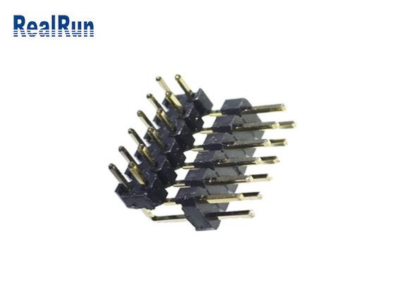 H2.0 놋쇠 PBT PA6T 핀헤더 연결기 이원적 가로열 2*6 핀 SGS