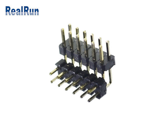 H2.0 놋쇠 PBT PA6T 핀헤더 연결기 이원적 가로열 2*6 핀 SGS