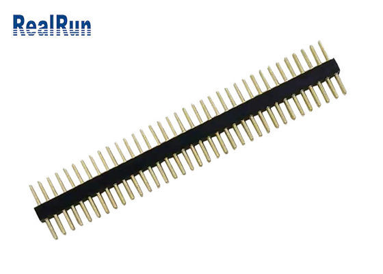 PA6T PPS 1.9mm 높이 원형 핀 헤더 스트레이트 70P LCP UL94V-0