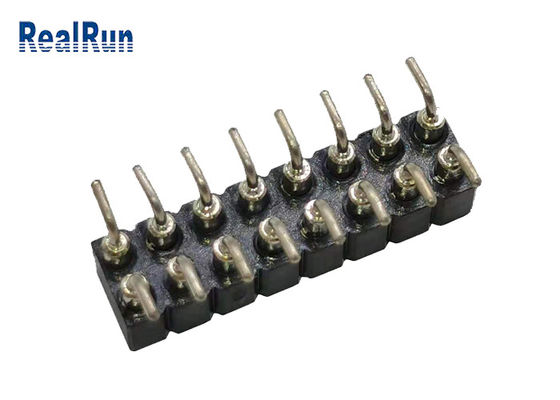 PBT PA6T PPS L7.40 암 우두머리 연결관 2.54mm 피치 SMT SMD ISO9001