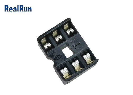 UL94V-0 PA6T 사각 핀 암 헤더 2*3P 180° 스트레이트 2.54mm RoHS