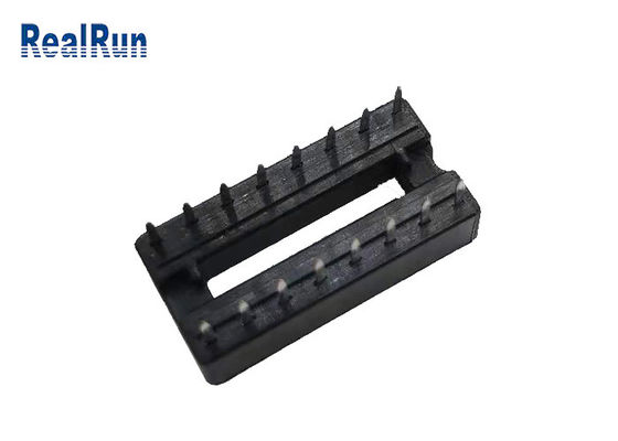 2×8P DIP 행 PBT 절연체 IC 소켓 PA6T UL94V-0 PCB 마더보드 커넥터