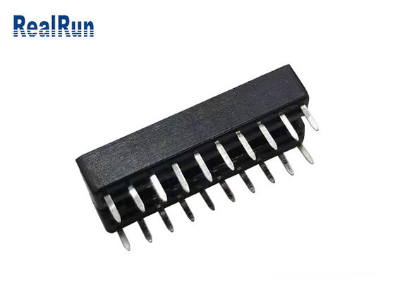 7.62mm 줄 간격 카드 연결관 1000VAC 14 핀 우두머리 연결관 2.54mm IC