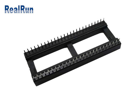 15.24 행 PBT 52P Ic 소켓 UL94V-0 암 헤더 커넥터