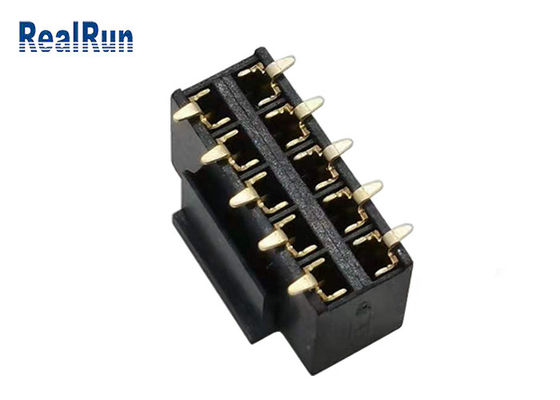 LCP PA6T 30m 옴 암 헤더 커넥터 H7.1 SMD 2×5 핀 ISO9001