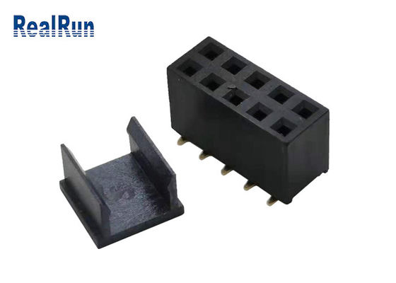 LCP PA6T 30m 옴 암 헤더 커넥터 H7.1 SMD 2×5 핀 ISO9001