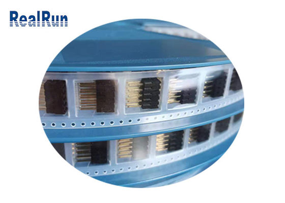 연결관을 난입하는 ISO9001 10P PBT 두 배 줄 핀 우두머리 PA6T LCP 널