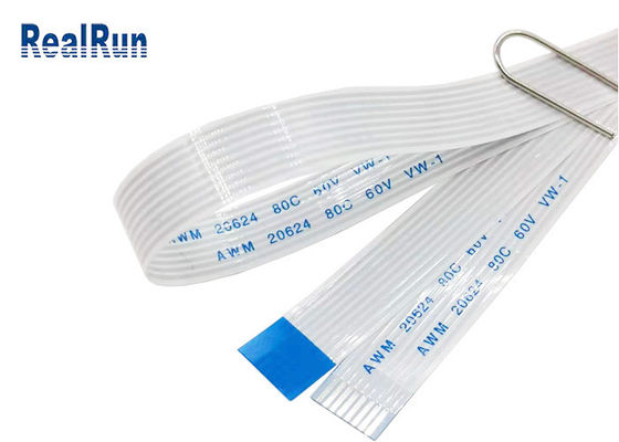1000M 옴 500AC FPC 리본 케이블 1670mm 길이 43um 가동 가능한 편평한 리본 케이블