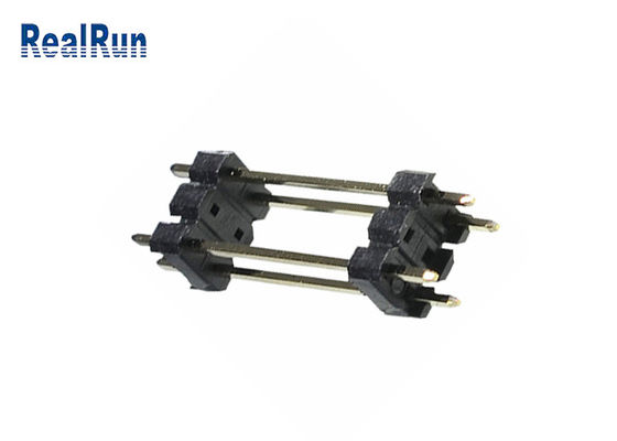 PA6T PBT LCP 섬유 핀 우두머리 연결관 2.54mm 복각 관통 구멍 0.75A