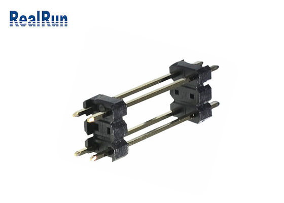 PA6T PBT LCP 섬유 핀 우두머리 연결관 2.54mm 복각 관통 구멍 0.75A