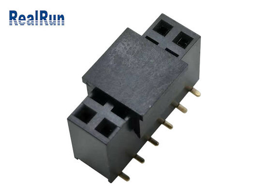 LCP CAP PA6T SMD 핀 헤더 커넥터 DC500V 인광체 청동 금도금