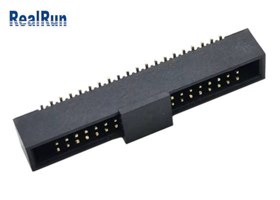 모자를 가진 LCP 금관 악기 PA6T 우두머리 Idc 연결관 남성 40 Pin SMD Pin 상자 DC2A