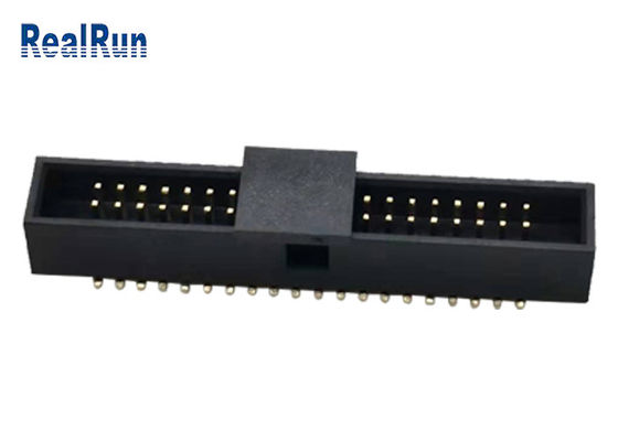 모자를 가진 LCP 금관 악기 PA6T 우두머리 Idc 연결관 남성 40 Pin SMD Pin 상자 DC2A