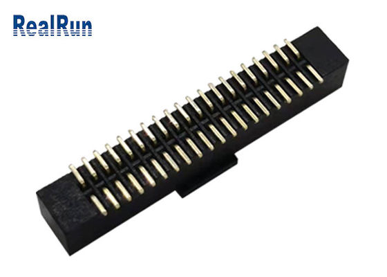 모자를 가진 LCP 금관 악기 PA6T 우두머리 Idc 연결관 남성 40 Pin SMD Pin 상자 DC2A