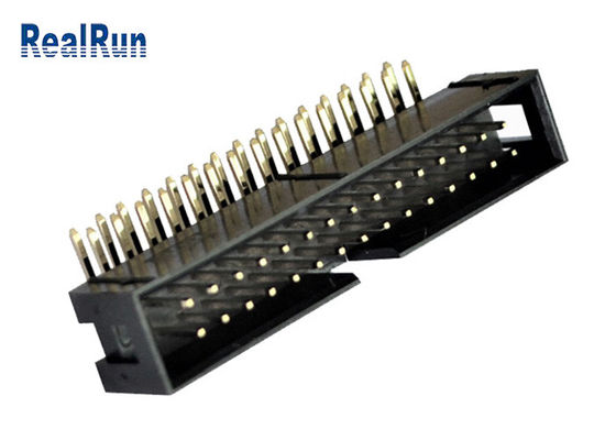 연결관 ISO9001 금관 악기 Pcb 우두머리 소켓을 난입하는 2*15P LCP PA9T 케이블