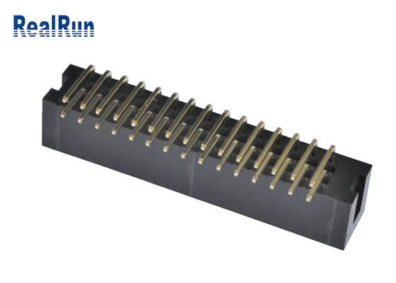 연결관 ISO9001 금관 악기 Pcb 우두머리 소켓을 난입하는 2*15P LCP PA9T 케이블