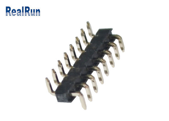 LCP PBT 정각 우두머리 연결관 UL94V-0 2.54mm 산화 저항