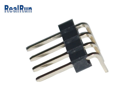 기계로 가공된 분리 PCB 수 커넥터 PA6T PBT LCP 정각 핀 우두머리