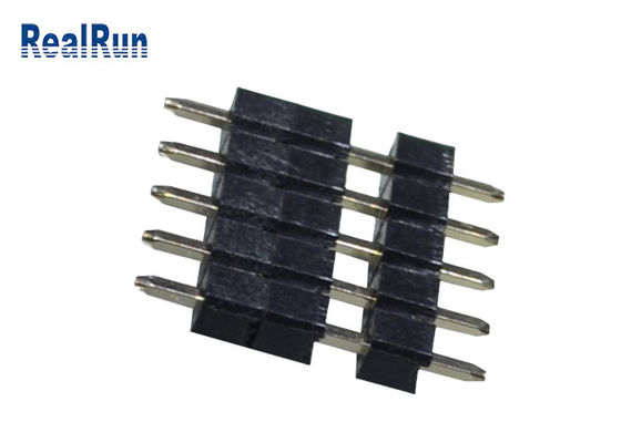 5P 황동 플라스틱 THT Pcb 솔더 커넥터 스트레이트 딥 핀 헤더 PBT LCP