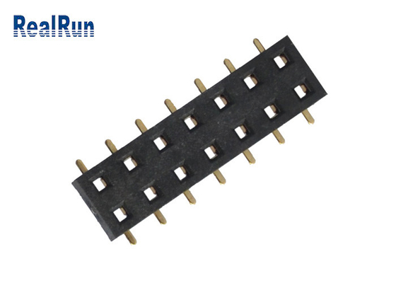 포스트 모자를 가진 금관 악기 PA6T 암 우두머리 연결관 2×7 SMT H3.5 500VAC