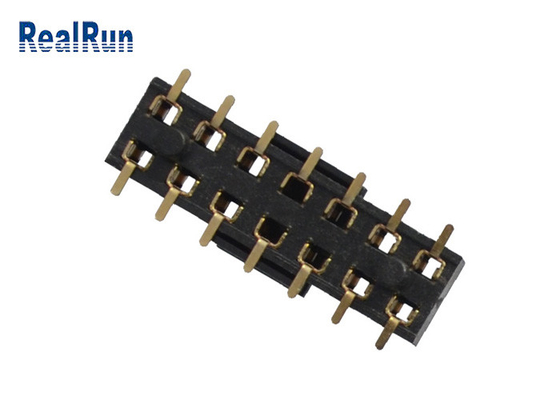 포스트 모자를 가진 금관 악기 PA6T 암 우두머리 연결관 2×7 SMT H3.5 500VAC