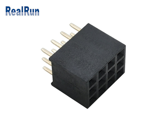 PA6T 금관 악기 여성 우두머리 연결관 PBT UL94V-0 3개의 줄 Y 끝 DC1.5A