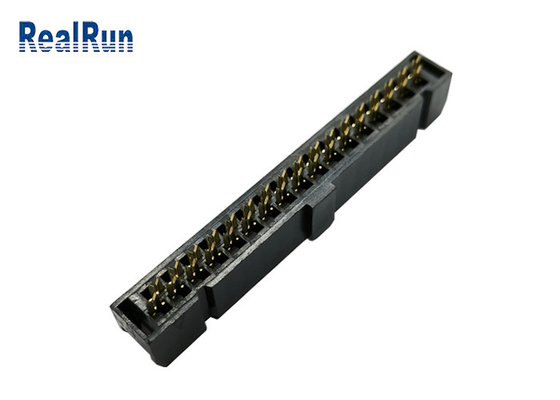 2.54Mm 피치 금 섬광 절연체 3.0A를 난입하는 34P PBT IDC 연결관 철사
