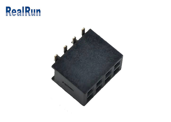 500VAC PA6T 여성 헤더 SMT 연결기 2*4p 금 1u &quot; UL94v-0 H4.3mm LCP