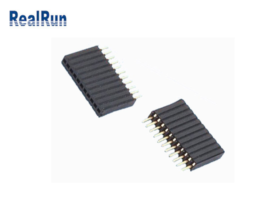 500VDC PA9T 여성 해더 커넥터 LCP PBT Pcb 해더 커넥터 1×11P