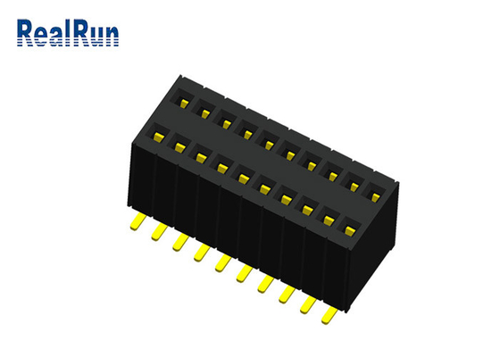PA6T LCP 여성 해더 커넥터 20P PBT Au 1μ &quot; H5.7 방화