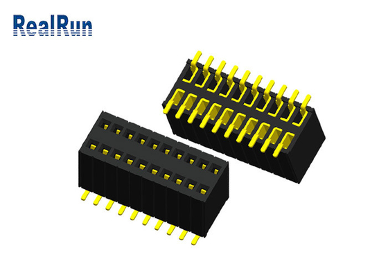 PA6T LCP 여성 해더 커넥터 20P PBT Au 1μ &quot; H5.7 방화